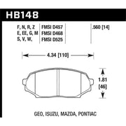 Hawk Performance HB148G.560