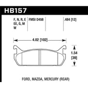 Hawk Performance HB157W.484