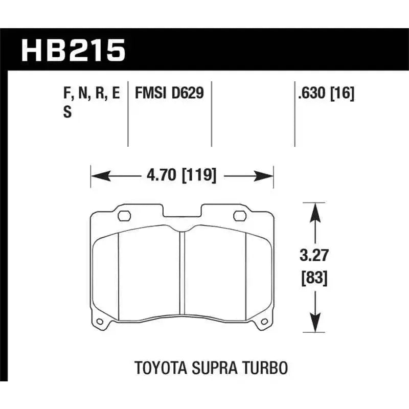 Hawk Performance HB215F.630