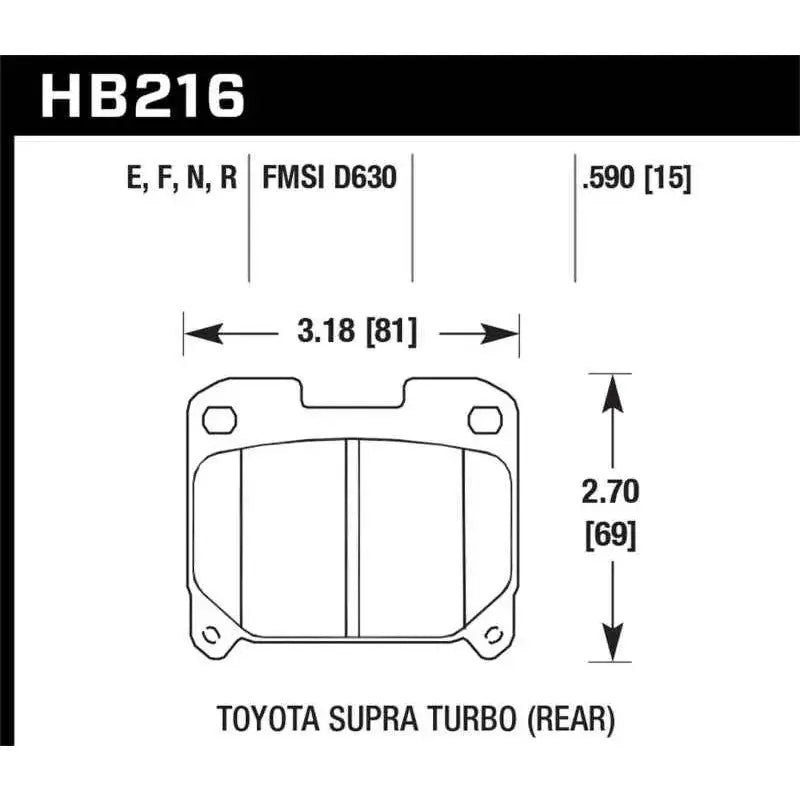 Hawk Performance HB216F.590