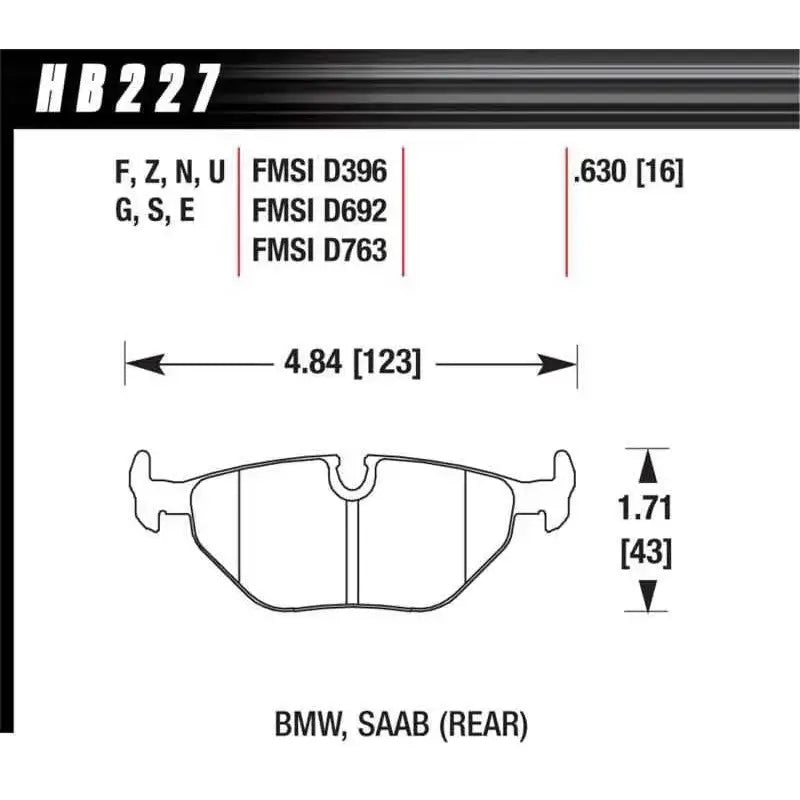 Hawk Performance HB227N.630