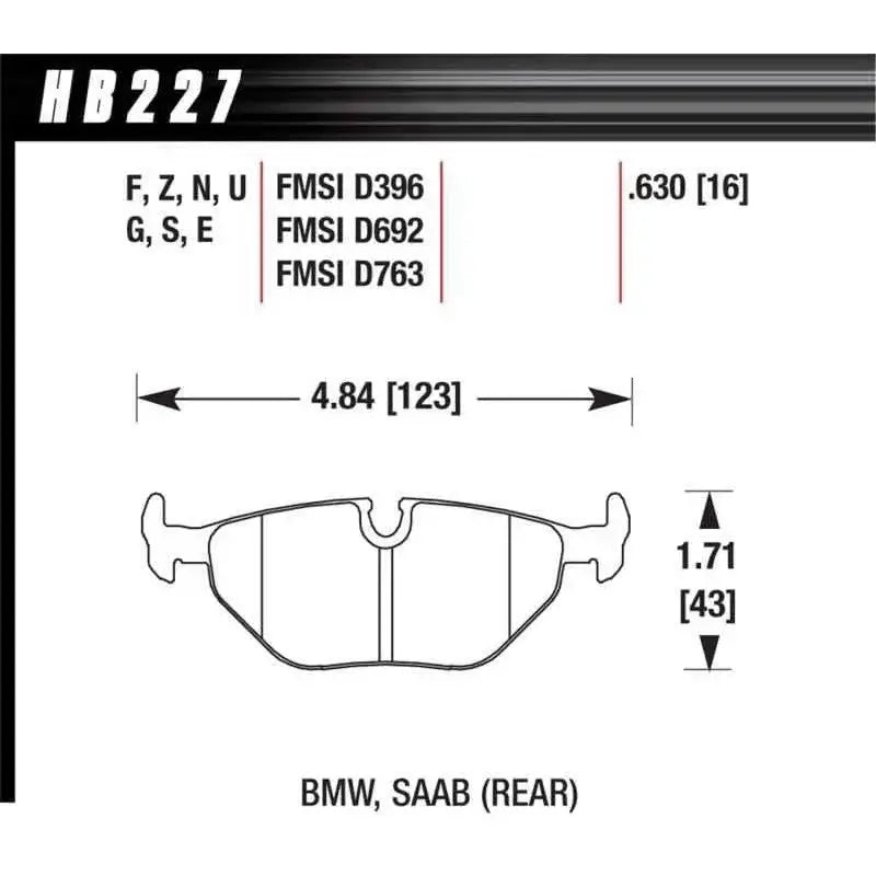 Hawk Performance HB227N.630