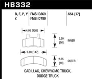 Hawk Performance HB332Y.654