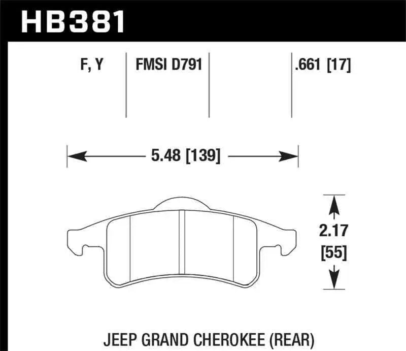 Hawk Performance HB381Y.661