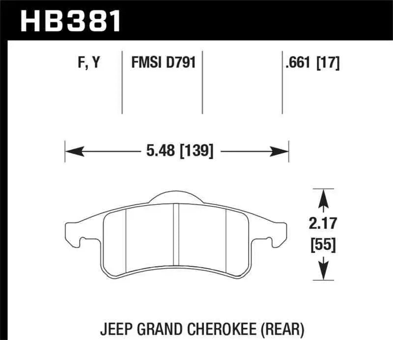 Hawk Performance HB381Y.661