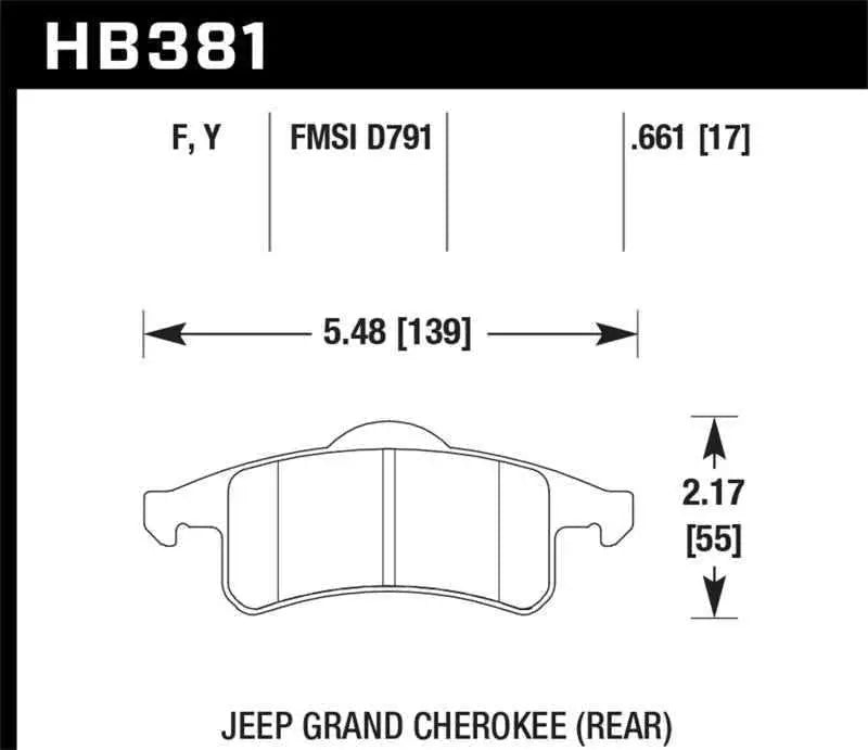 Hawk Performance HB381Y.661
