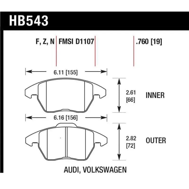 Hawk Performance HB543F.760