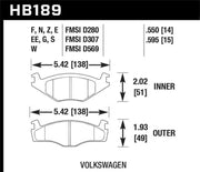 Hawk Performance HB189E.595