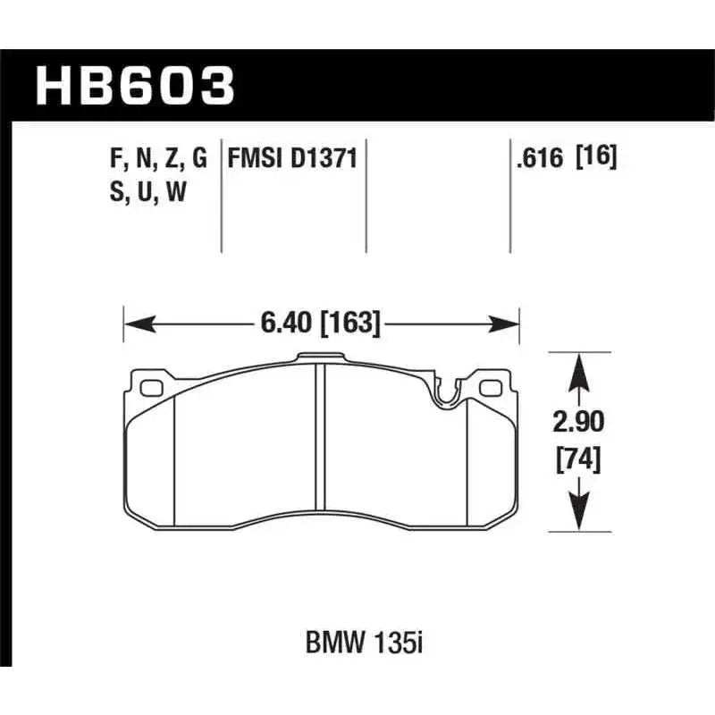 Hawk Performance HB603N.616