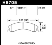 Hawk Performance HB705Y.776