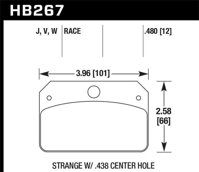 Hawk Performance HB267J.480