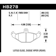Hawk Performance Hawk HPS Street Brake Pads