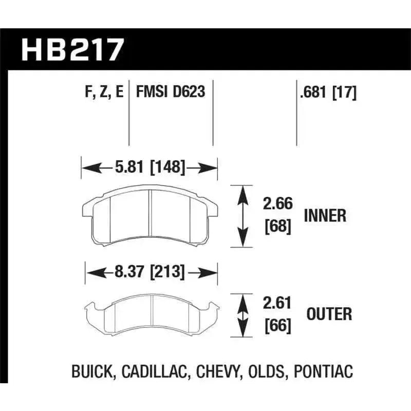 Hawk Performance HB217F.681