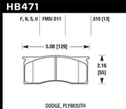 Hawk Performance HB471F.510