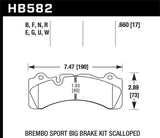 Hawk Performance HB582F.660