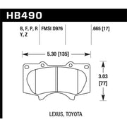 Hawk Performance HB490F.665