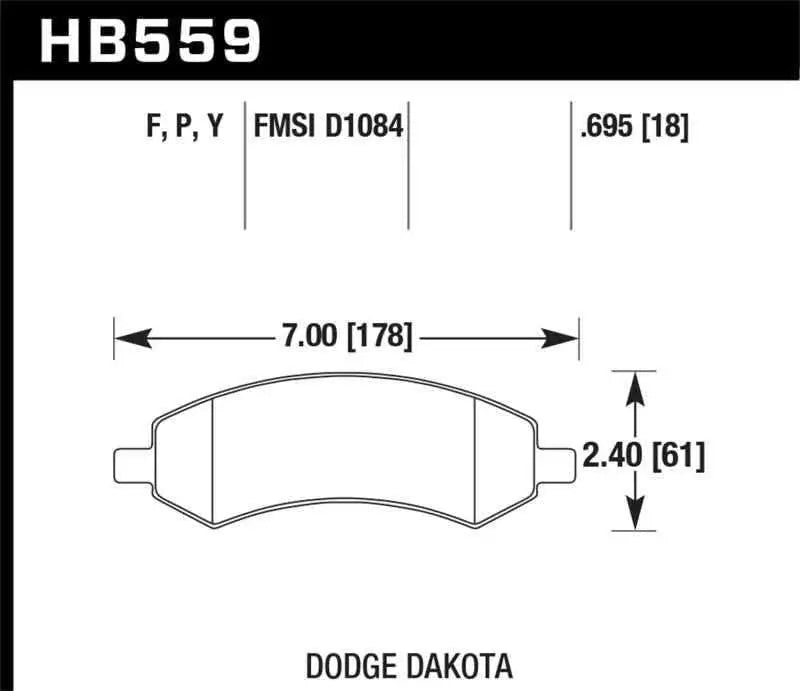 Hawk Performance HB559F.695