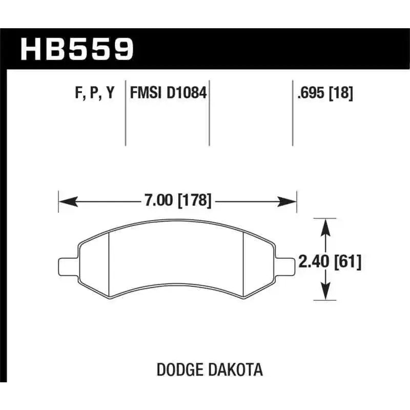 Hawk Performance HB559F.695