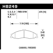 Hawk Performance HB249F.575