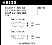 Hawk HPS Street Brake Pads - Truck & Automotive