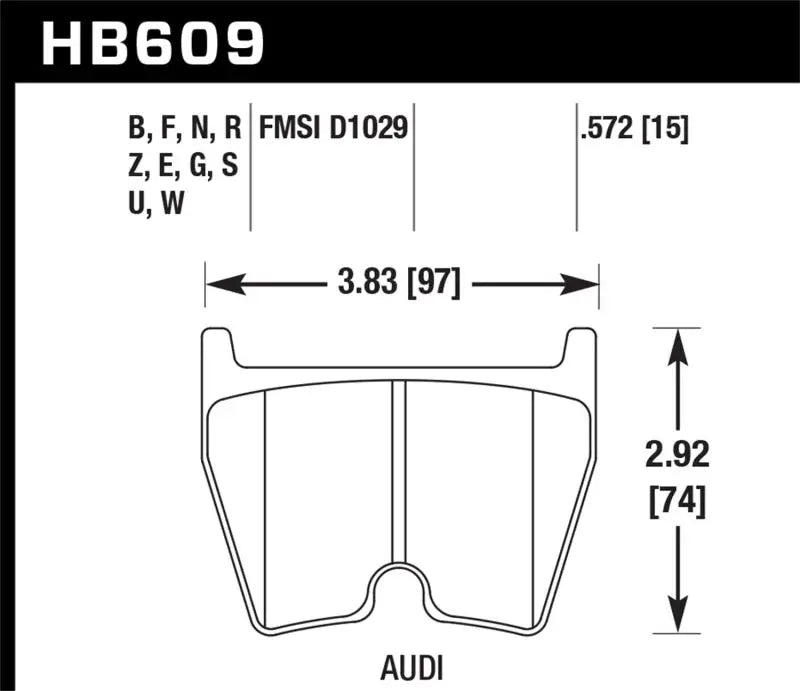 Hawk HPS Street Brake Pads - Truck & Automotive