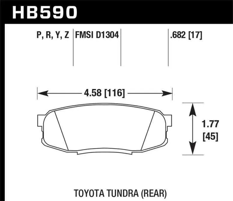 Hawk Performance HB590Y.682