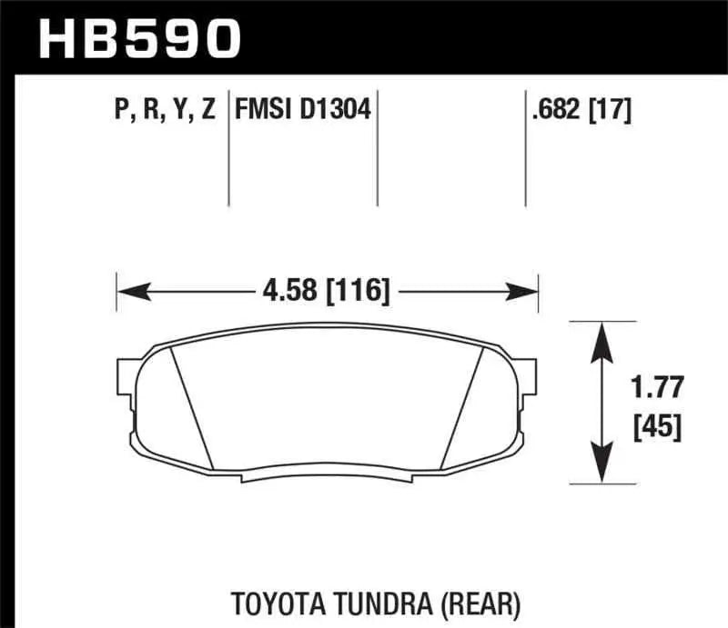Hawk Performance HB590Y.682
