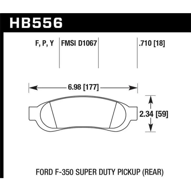 Hawk Performance HB556Y.710