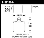 Hawk Performance HB104N.485