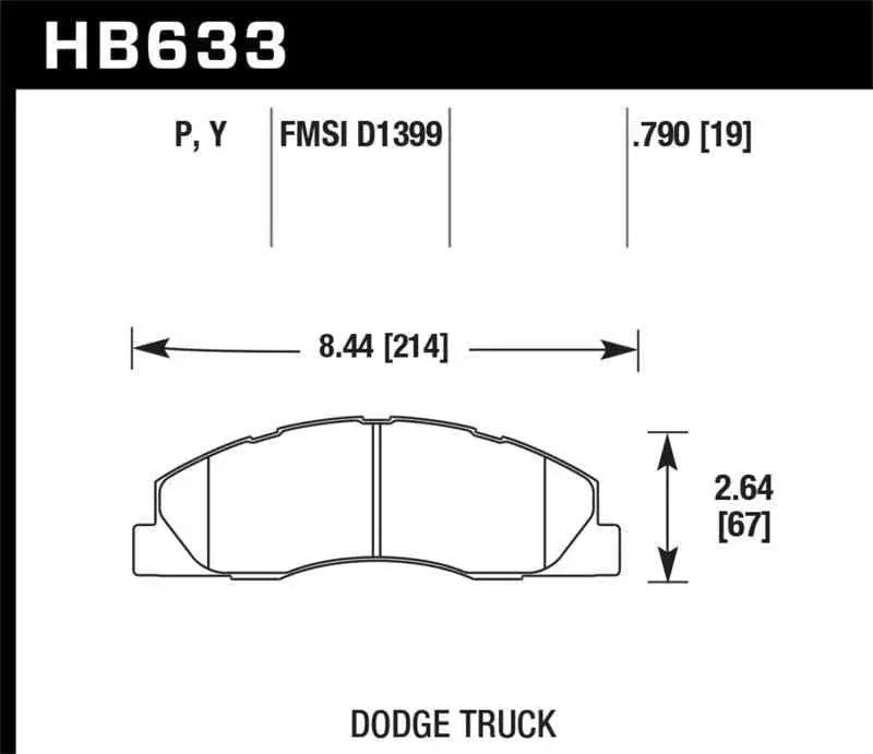 Hawk Performance HB633P.790