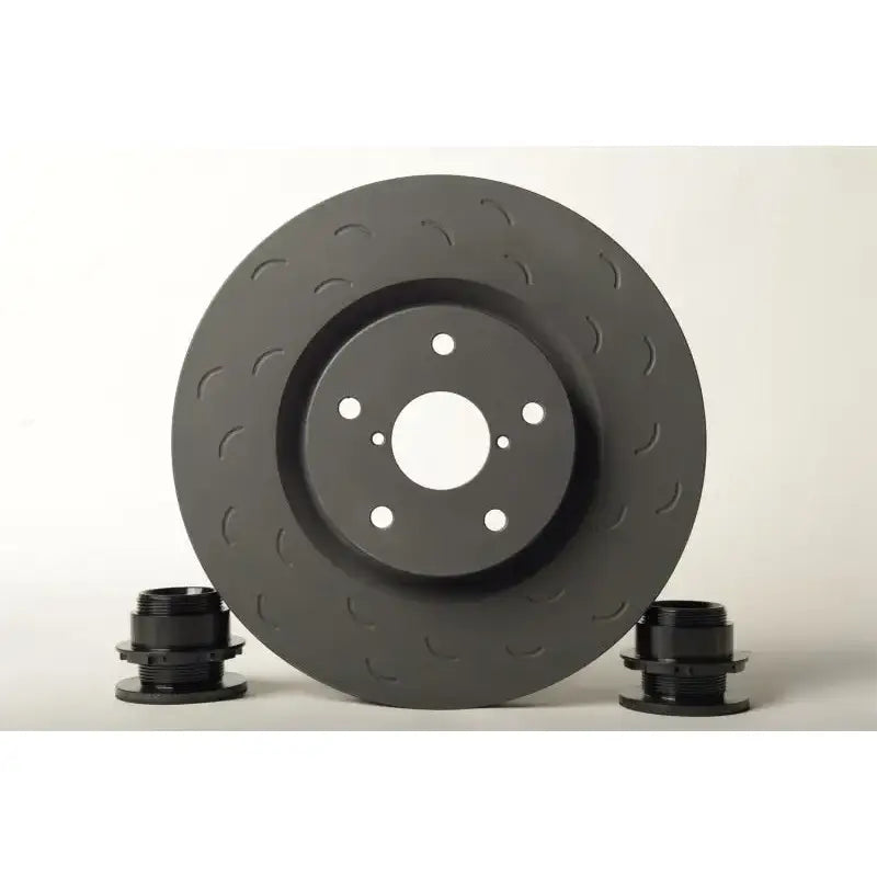 Hawk Talon 2000 Dodge Ram 2500 4WD Slotted-Only Front Brake Rotor Set - HTS4444