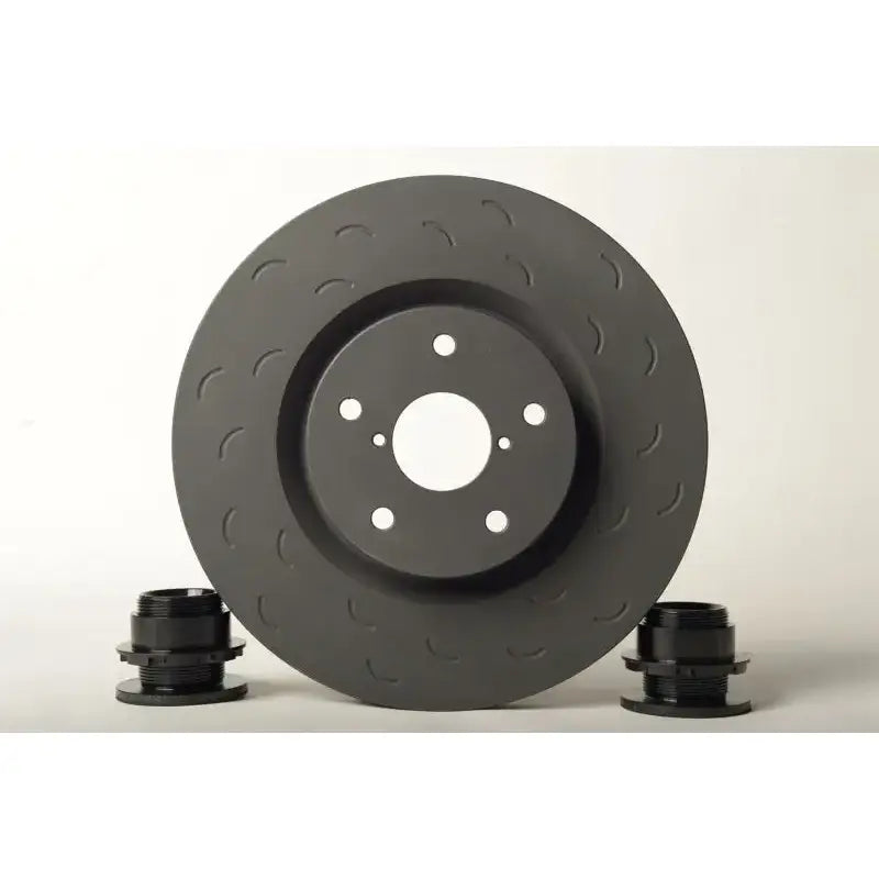 Hawk Talon 2000 Dodge Ram 2500 4WD Slotted-Only Front Brake Rotor Set - HTS4444