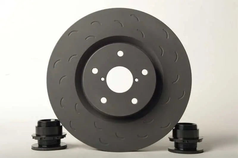 Hawk Talon 2005 Saab 9-2X Aero Slotted-Only Front Brake Rotor Set 