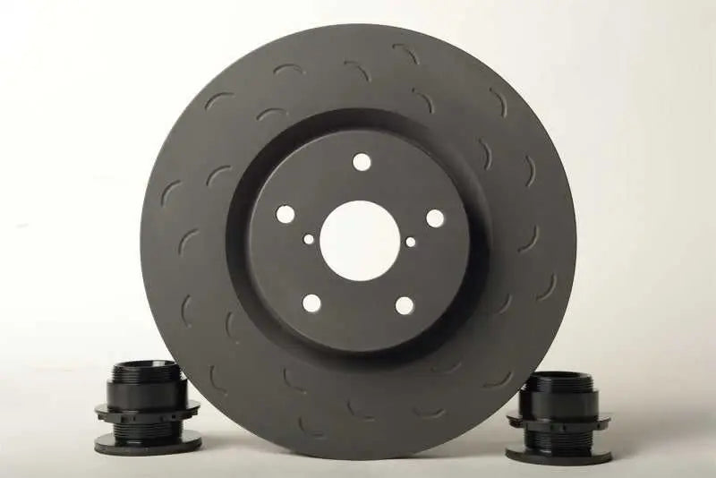 Hawk Talon 2005 Saab 9-2X Aero Slotted-Only Front Brake Rotor Set 