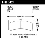 Hawk Performance HB521W.650