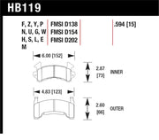 HB119F.594 Brake Pad