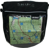 Black HBPK300-BK Univ Deluxe Handlebar Pack with transparent map compartment