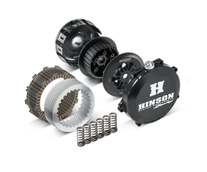 Hinson Complete Clutch Kit with basket, pressure plate, springs, and friction plates