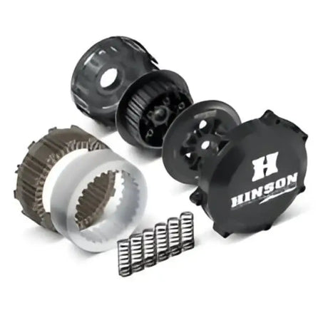 Motorcycle clutch kit components from HC297-1901 Hinson Complete Clutch Kit