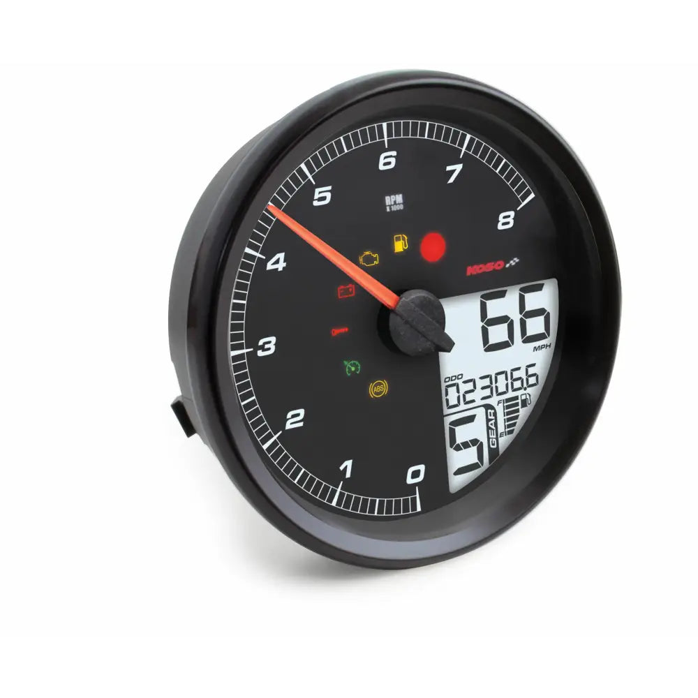 Hd 05 4.5" Gauge Black Bezel `04 17fxd 04 10fxst  04 13flhr