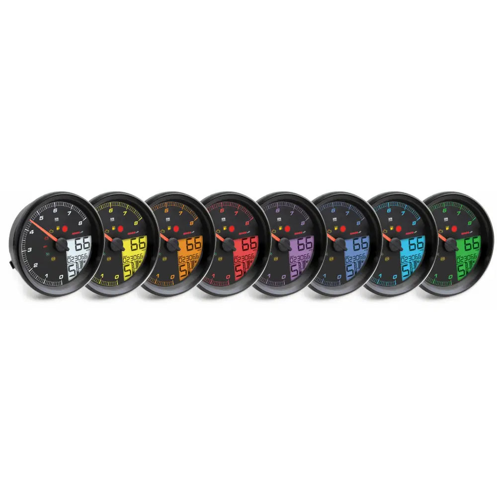 Hd 05 4.5" Gauge Black Bezel `04 17fxd 04 10fxst  04 13flhr