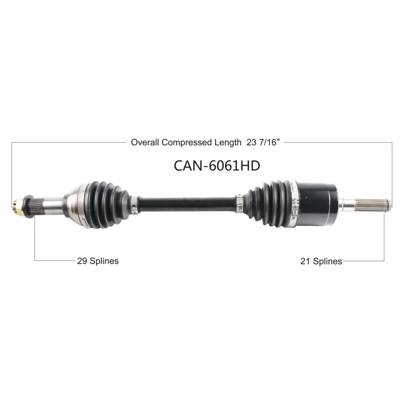 OPEN TRAIL Hd 2.0 Axle Front Left for Powersports