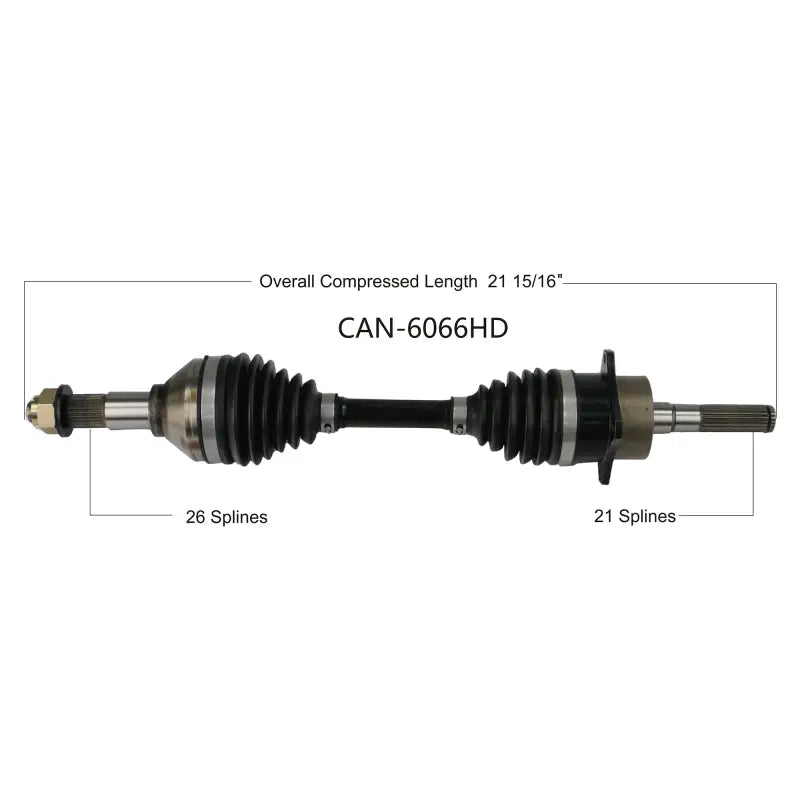 OPEN TRAIL Hd 2.0 Axle Front Left for Powersports