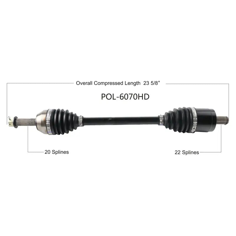 OPEN TRAIL Hd 2.0 Axle Front for Powersports