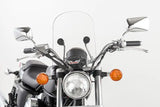 HD-3CHR-C-1.25 Inch Slipstreamer Hd-3 Tombstone W/S Clear W/Chrome Hardware 1 1/4 Inch - RV and Auto Parts