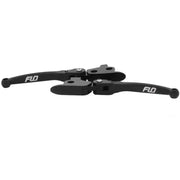 FLO MOTORSPORTS HD-812 Mx Style Lever Set Black `21 Up Flh/Flt