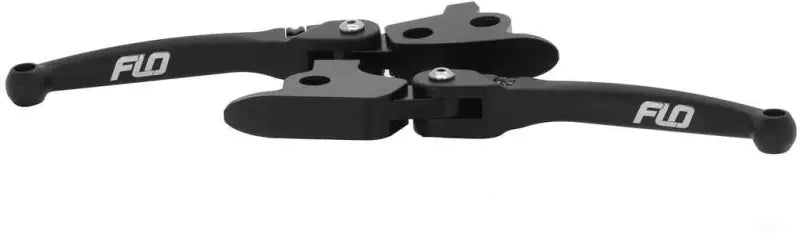 FLO MOTORSPORTS HD-812 Mx Style Lever Set Black `21 Up Flh/Flt