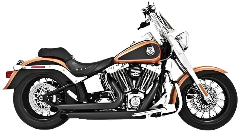 HD00041 Declaration Turn Outs Black `86 17 Softail