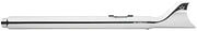 HD00092 Sharktail Slip On Chrome 2 1/8"Odx36" `95 16 Flt 