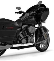 HD00095 True Dual Exhaust Header Chrome `95 06 Flt/H